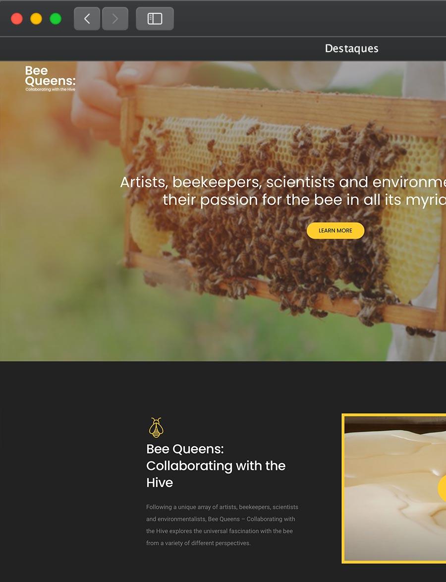 Prévia do projeto Bee Queens, do portfólio da Infinit0